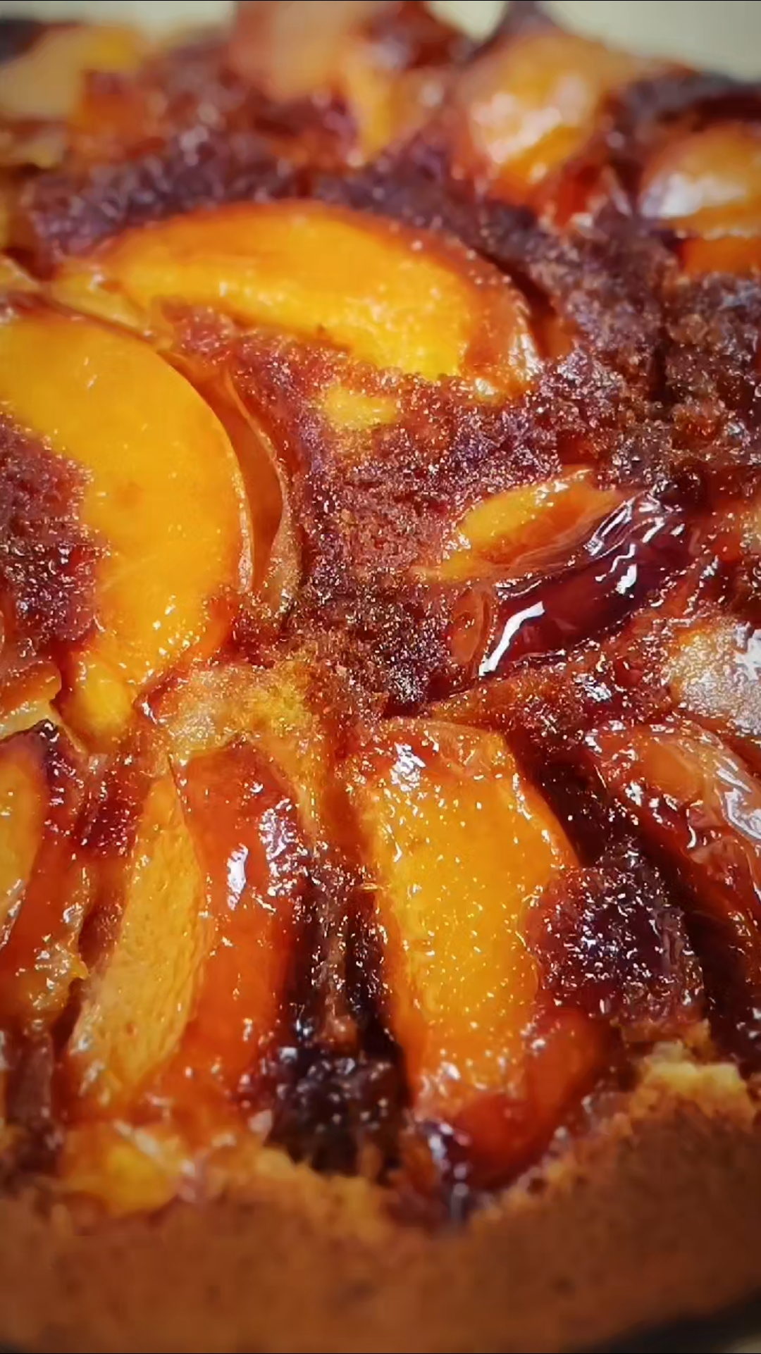 Şeftalili Tepetaklak Kek