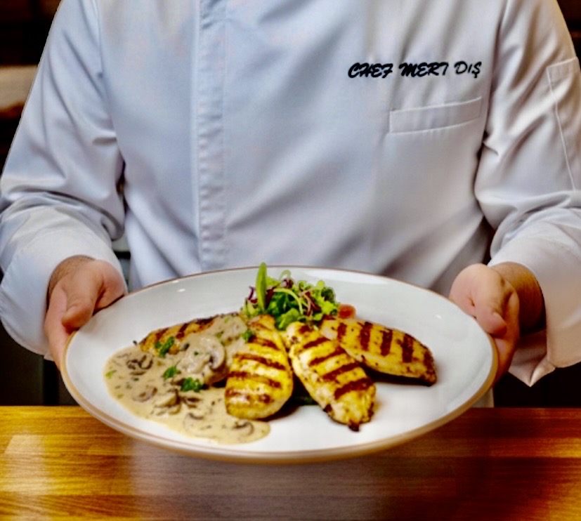 🍄 Şahane Kremalı Mantar Soslu Tavuk Izgara